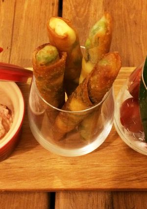 サクサク☆うめ〜春巻きスティック-レシピのメイン写真