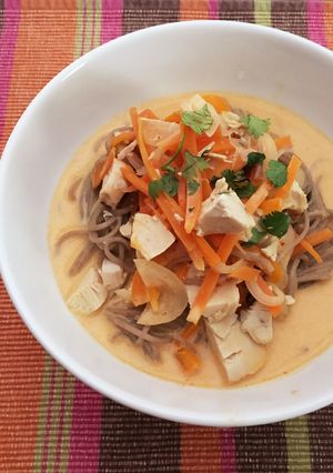 濃厚！レッドカレー風お蕎麦-レシピのメイン写真