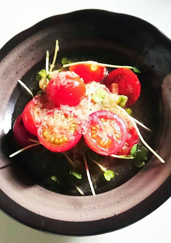ミニトマトのさっぱりおろし和え-レシピのメイン写真