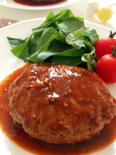 定番美味しい☆煮込みハンバーグ-レシピのメイン写真