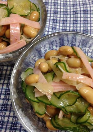 ローリングストック♪大豆缶の簡単サラダ-レシピのメイン写真