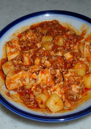 麻婆ニョッキ　何これ？お豆腐？？・・・？-レシピのメイン写真