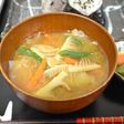 真だけの味噌汁