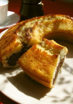 バターなし、2色のヨーグルトケーキ-レシピのメイン写真