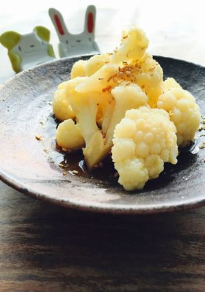 カリフラワーのおひたし☆ 麺つゆver.-レシピのメイン写真