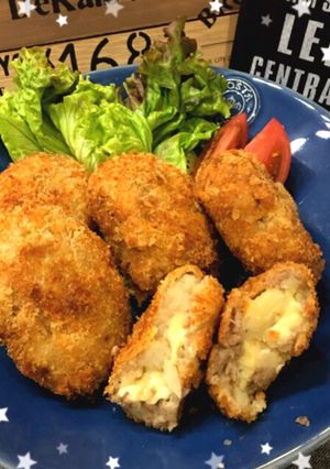 新じゃがでほっくほくチーズinコロッケ-レシピのメイン写真
