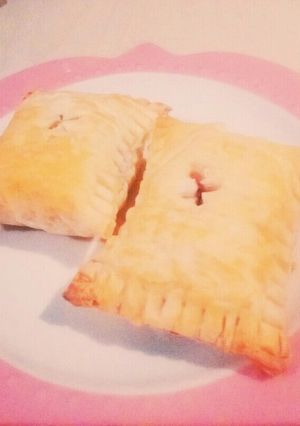 簡単チョコとラズベリーの一口パイ-レシピのメイン写真