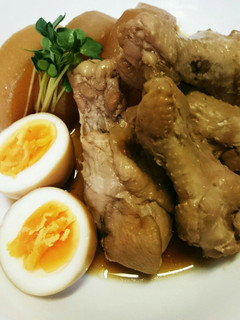切る!煮る!☆男の簡単手羽大根☆-レシピのメイン写真