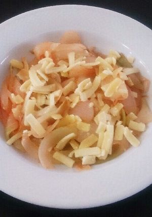 玉ねぎの簡単ケチャップチーズ-レシピのメイン写真