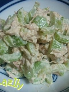 材料5つだけ!!セロリマヨ合え-レシピのメイン写真