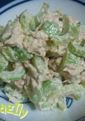 材料5つだけ!!セロリマヨ合え-レシピのメイン写真