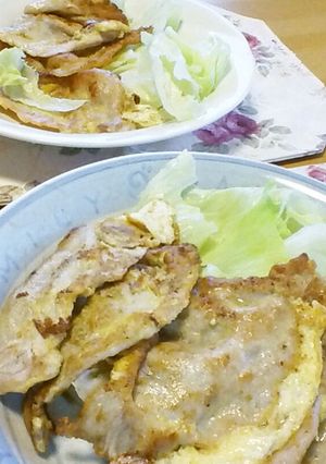 豚ロース薄切り肉で☆簡単ピカタ-レシピのメイン写真