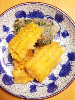 我が家のとうもろこしの天ぷら-レシピのメイン写真