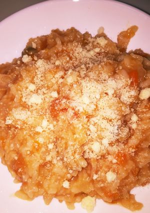 炊飯器でトマトチーズリゾット-レシピのメイン写真