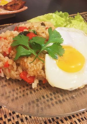 炊飯器♡シーチキンのガパオ風炊き込みご飯-レシピのメイン写真