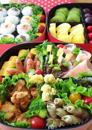 ☆小学校 運動会のお弁当☆2016-レシピのメイン写真