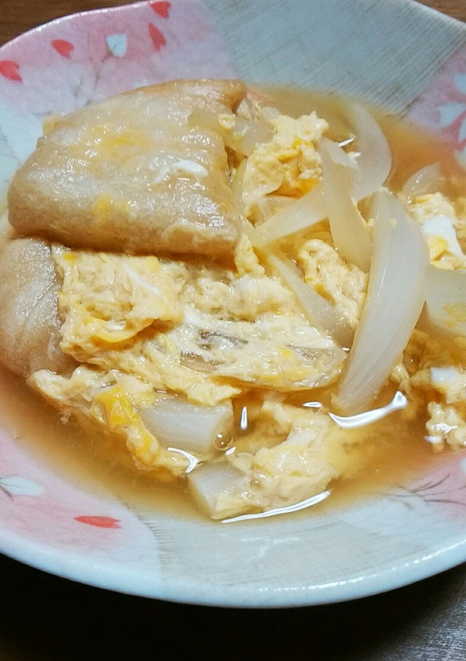 新玉ねぎと麩の卵とじ-レシピのメイン写真