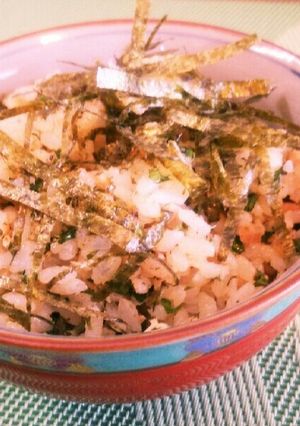 南高梅＆大葉、ツナで夏の香りご飯♪-レシピのメイン写真