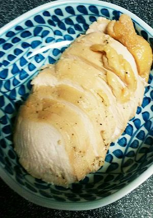 サラダチキン☆にんにく醤油味(減塩)-レシピのメイン写真