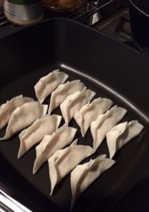 南高梅しそ鶏餃子-レシピのメイン写真