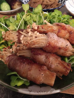 5分で作るえのきのバラ豚肉巻き!-レシピのメイン写真