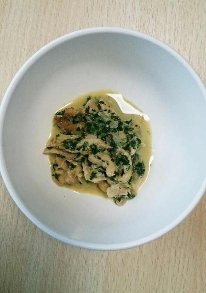 粉ミルクで☆鶏肉とほうれん草のクリーム煮-レシピのメイン写真