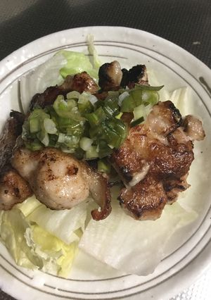 もも肉のネギたっぷりレモンタレ-レシピのメイン写真
