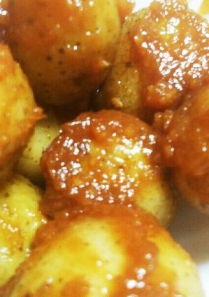 簡単!!新じゃがの味噌炒め!?-レシピのメイン写真