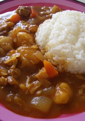 ♡美味しいですよキャベツカレー♡-レシピのメイン写真