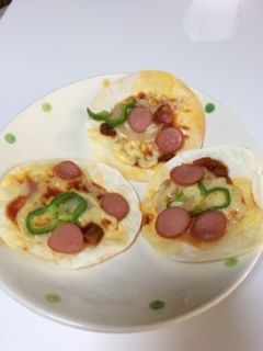 餃子の皮ピザ-レシピのメイン写真