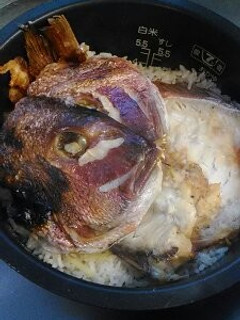 鯛のアラで鯛めし♪-レシピのメイン写真