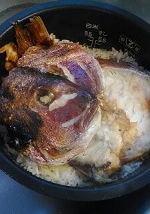 鯛のアラで鯛めし♪-レシピのメイン写真