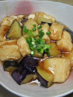 なすと豆腐の揚げ出し風-レシピのメイン写真