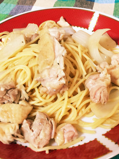 鶏肉の贅沢ペペロンチーノ-レシピのメイン写真
