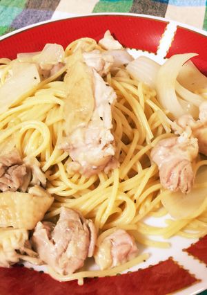 鶏肉の贅沢ペペロンチーノ-レシピのメイン写真