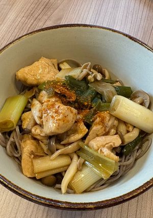 【ヘルシー！】鶏ネギそば-レシピのメイン写真
