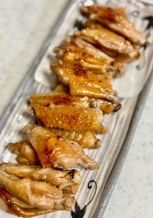 漬けて焼くだけ♪手羽中のニンニク醤油焼き-レシピのメイン写真