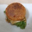 禁断のごまタマカレーバーガー