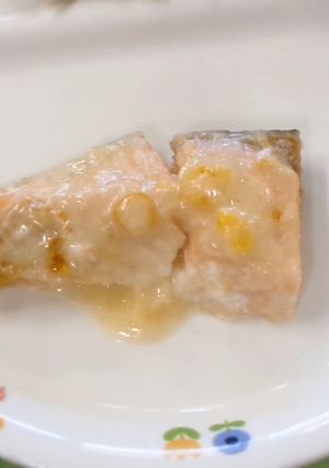 ≪給食≫鮭のコーンマヨネーズ焼き-レシピのメイン写真