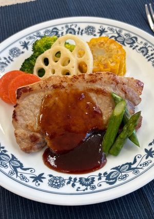 豚肉ソテーのすももソース-レシピのメイン写真