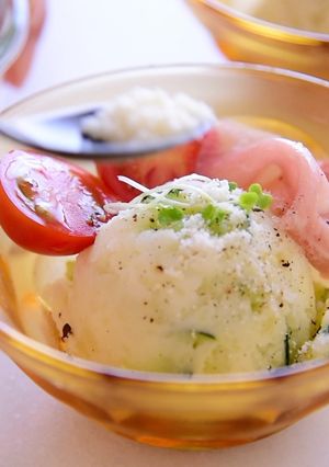 マヨなし爽やか♪夏のシーザーポテトサラダ-レシピのメイン写真