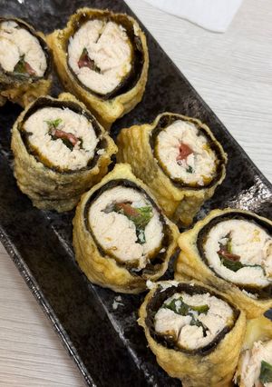 居酒屋メニュー　ささみの梅肉天-レシピのメイン写真