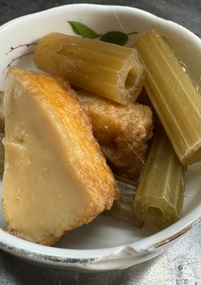 [覚書]ふきと油揚げの優しい煮物-レシピのメイン写真