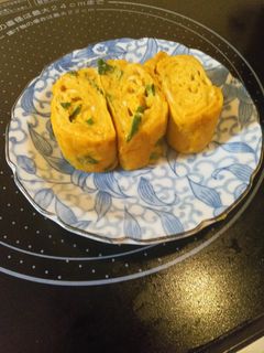 ネギ入り卵焼き-レシピのメイン写真