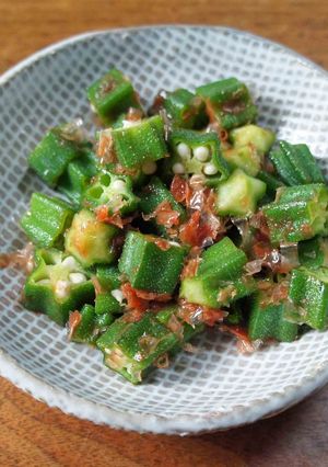 おくらの梅肉和え-レシピのメイン写真