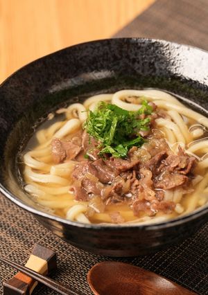牛丼を2日楽しむ♪肉うどん-レシピのメイン写真