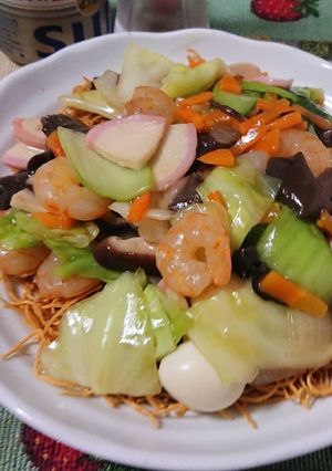 皿うどん-レシピのメイン写真