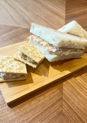 オートミールとツナのサンドイッチ風🥪-レシピのメイン写真