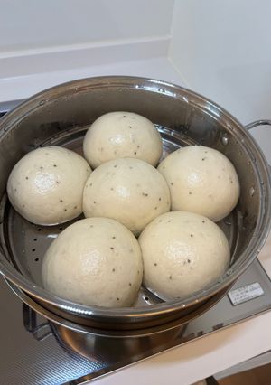 本番の中華饅頭（ツルツル皮）-レシピのメイン写真
