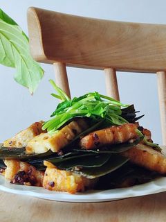 大量昆布ペペロンチーノ☆厚揚げ☆簡単弁当-レシピのメイン写真